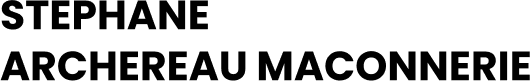 Stephane Archereau Maconnerie Travaux De Maconnerie Saint Fulgent Logo